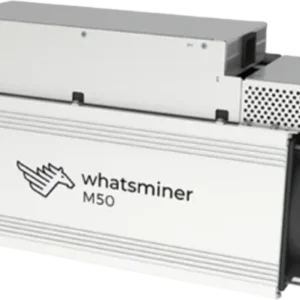 MicroBT Whatsminer M50 is an ASIC miner designed for SHA-256 algorithm, specifically targeting BTC (Bitcoin) . It delivers a maximum hashrate of 114Th/s while consuming 3306W of power, resulting in an energy efficiency of 29j/Th.